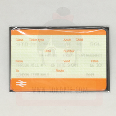 Vintage Train Tickets